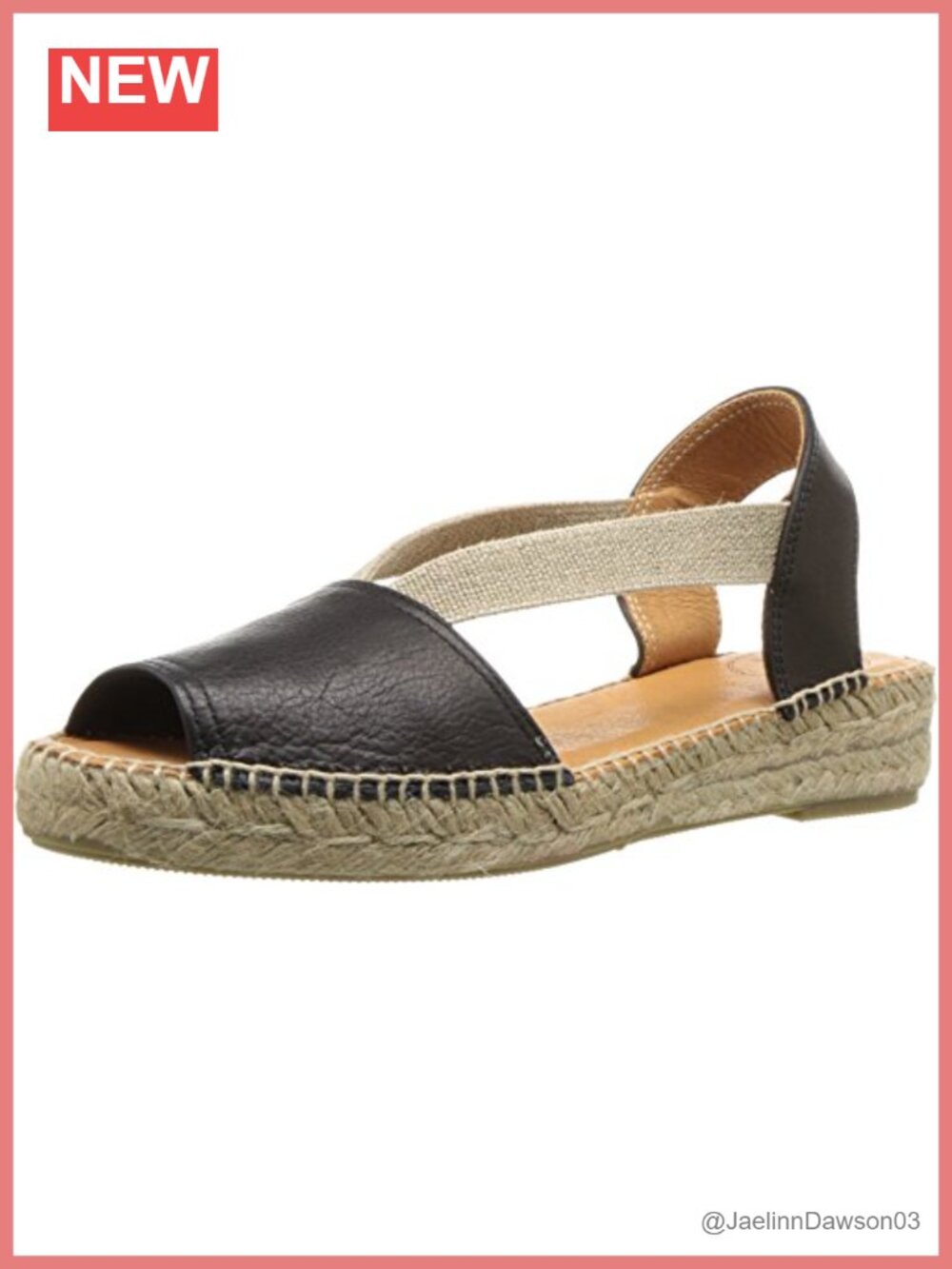 Toni Pons Etna Leather Espadrille Sandals Slip-On